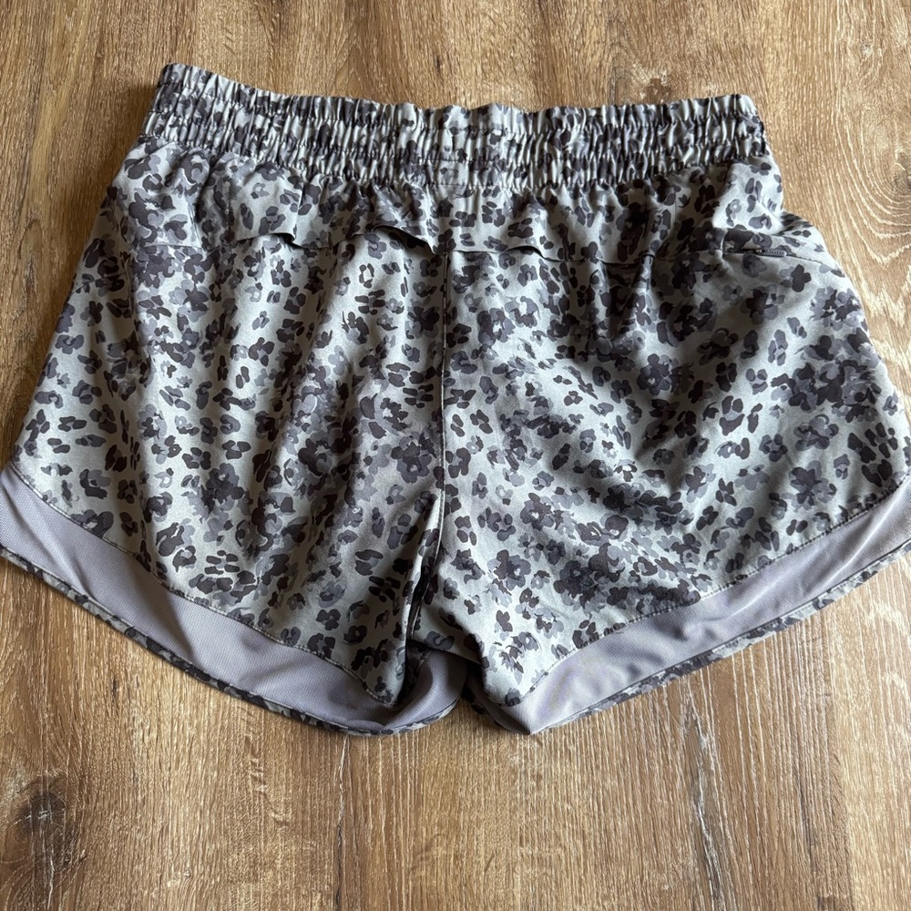 Athleta Printed Mesh Racer Run Short 4” - Picture 2 of 5